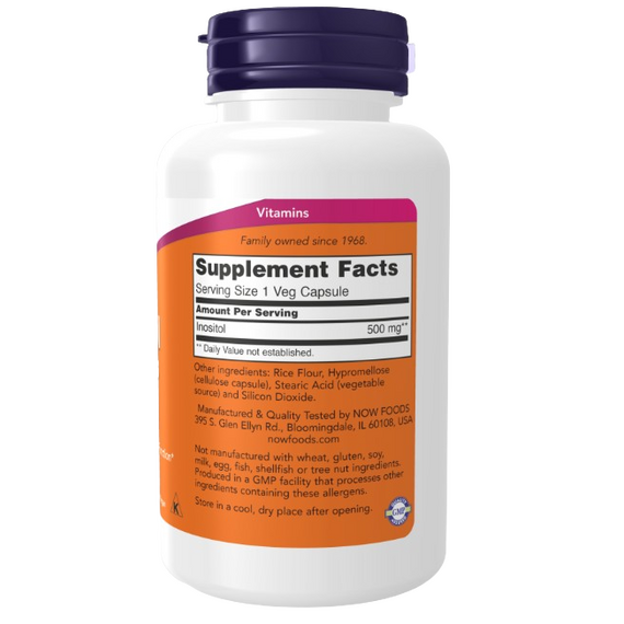 Now Foods Inositol - 500mg