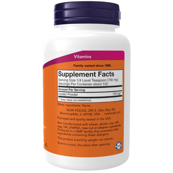 Now Foods Inositol Powder 113 grams
