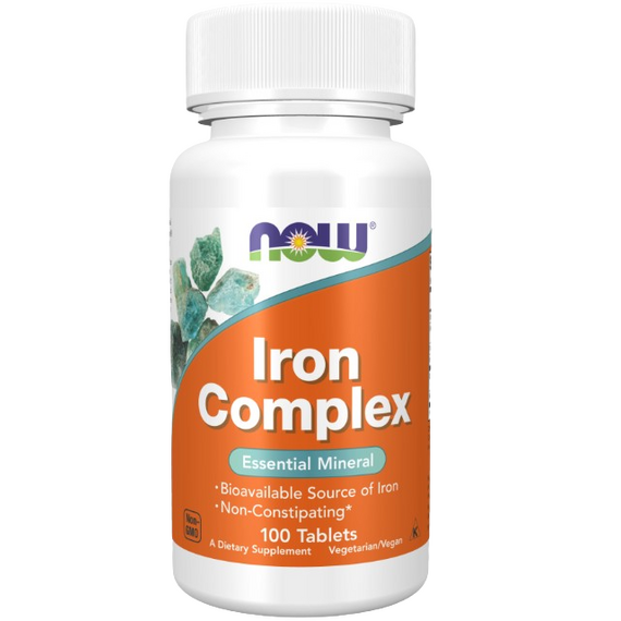 Now Foods Iron Complex 100 Tabs