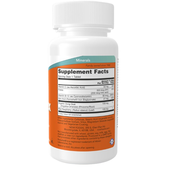Now Foods Iron Complex 100 Tabs