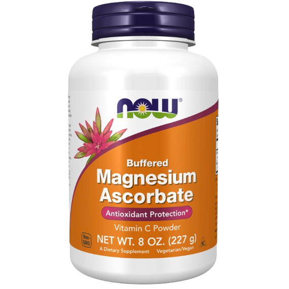 Now Foods Magnesium Ascorbate, Buffered Powder - 227 grams