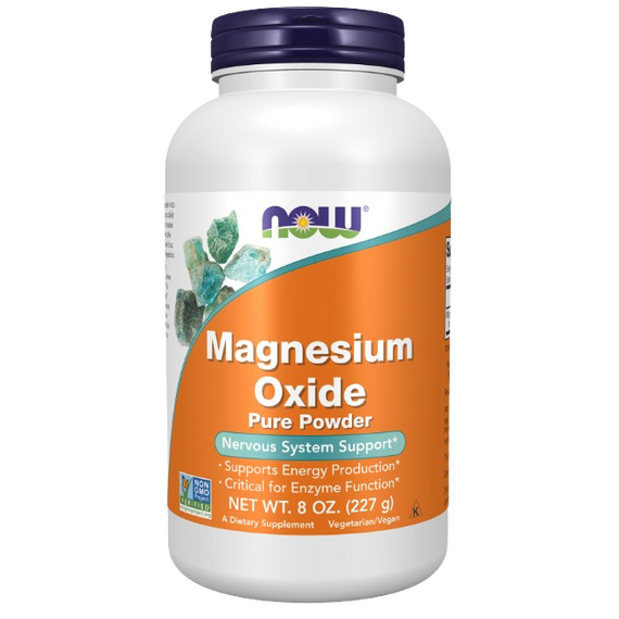 Now Foods Magnesium Oxide Powder- 227 grams