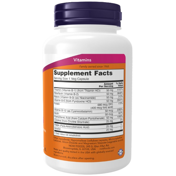 Now Foods Vitamin B-50 - 100 vcaps
