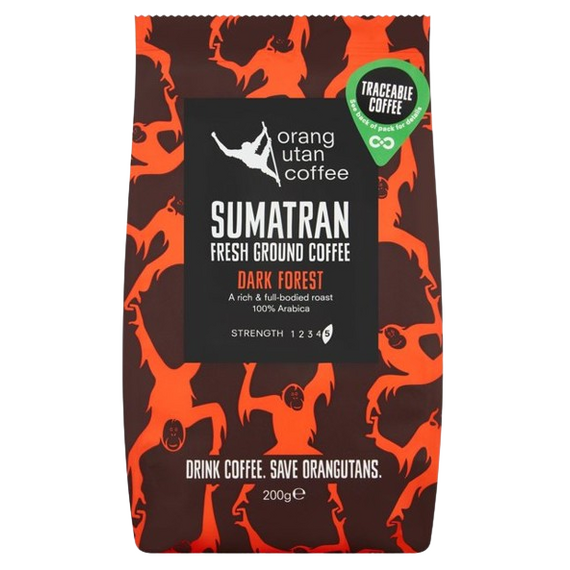 Orangutan Sumatran Ground Coffee 200g