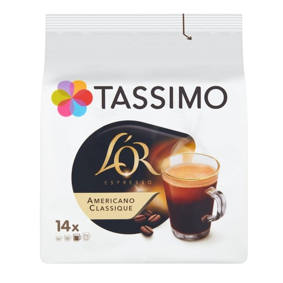 Tassimo L'OR Americano Coffee Pods 14 per pack