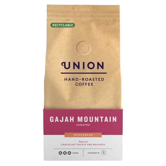 Union Gajah Mountain Sumatra Wholebean 200g