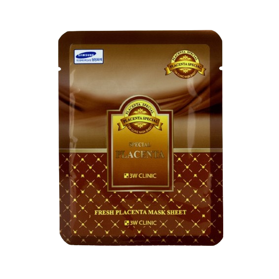 3W Clinic - Fresh Placenta Mask Sheet - 1pc