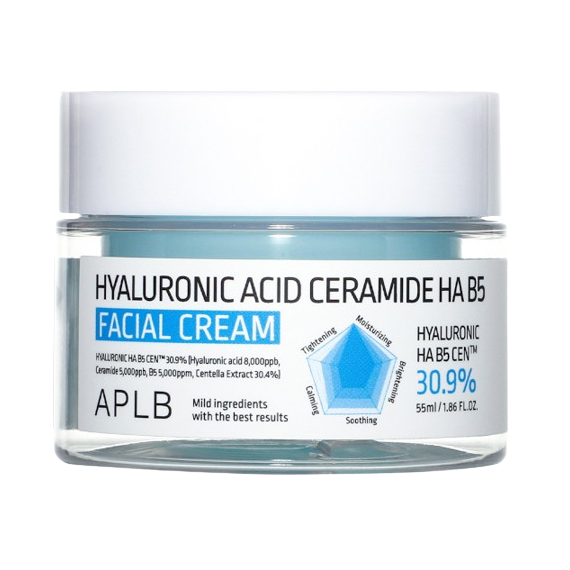 APLB - Hyaluronic Acid Ceramide HA B5 Facial Cream - 55ml