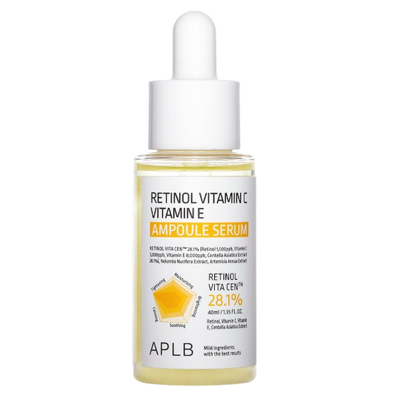 APLB - Retinol Vitamin C Vitamin E Ampoule Serum - 40ml
