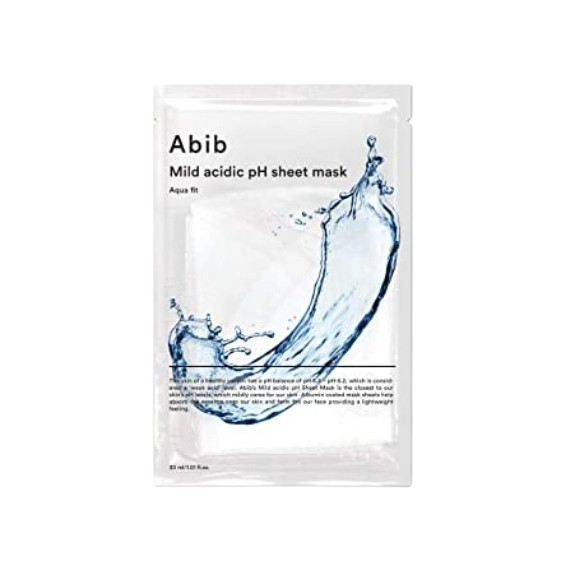 Abib - Mild Acidic pH Sheet Mask - Aqua Fit - 10pcs
