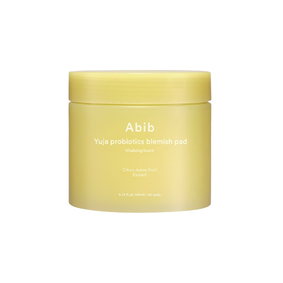 Abib - Yuja Probiotics Blemish Pad Vitalizing Touch - 140ml / 60pads