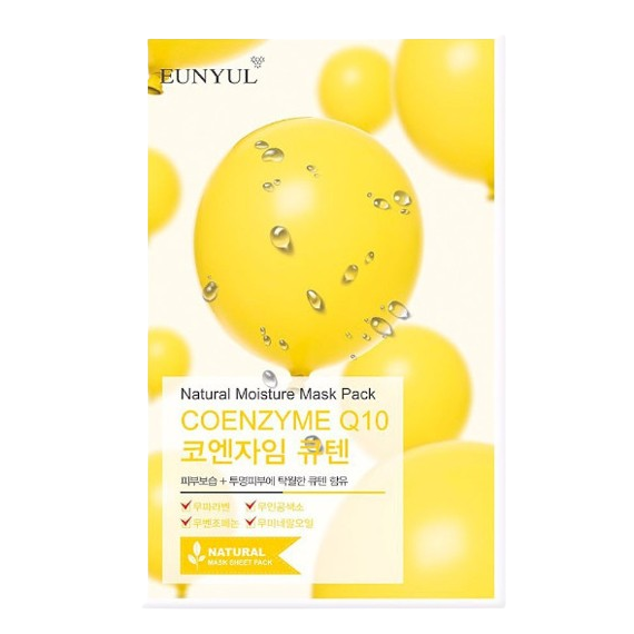 EUNYUL - Natural Moisture Mask Pack - Coenzyme Q10 - 1pc