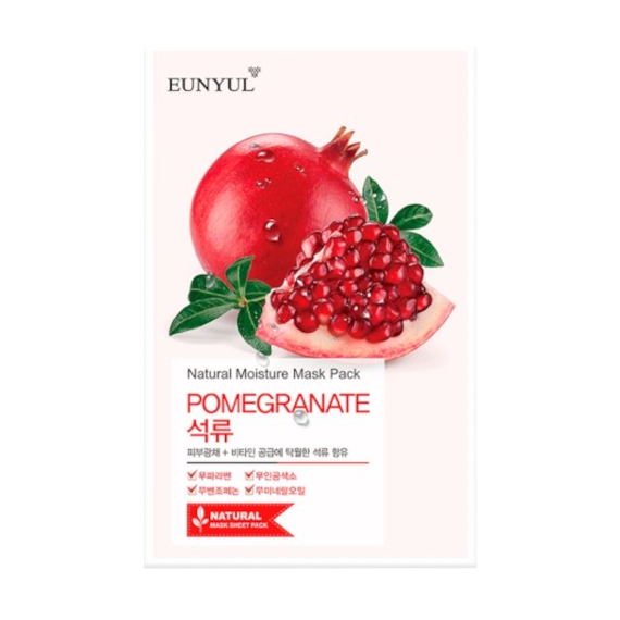 EUNYUL - Natural Moisture Mask Pack - Pomegranate - 1pc