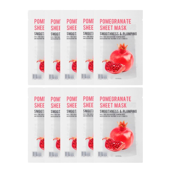 EUNYUL - Purity Pomegranate Sheet Mask - 10pcs