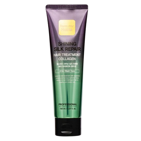 Farm Stay - Shining Silk Repair Hair Treatment Collagen - 150ml