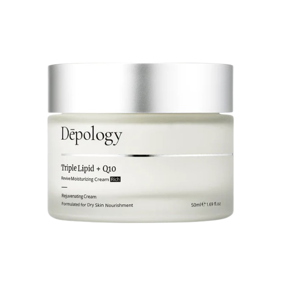 Depology Triple Lipid + Q10 Revive Moisturizing Rich Cream 50ML