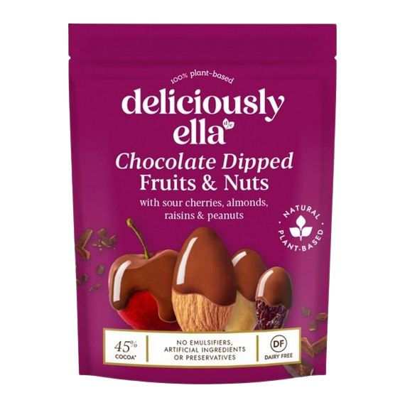 Deliciously Ella Chocolate Dipped Fruits And Nuts 90g