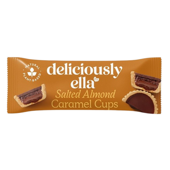 Deliciously Ella Salted Almond Caramel Cups 36g