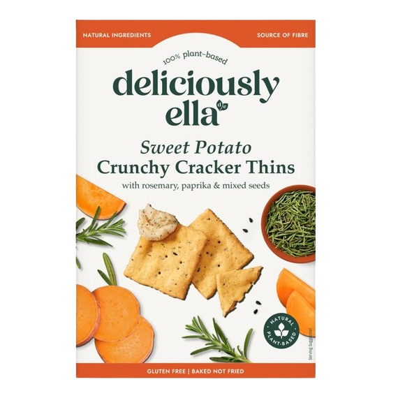 Deliciously Ella Sweet Potato Cracker Thins 100g