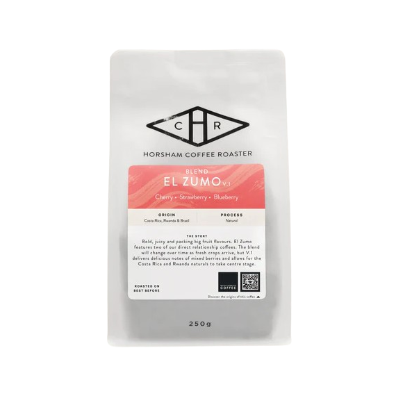 Horsham Coffee Roasters El Zumo Blend 250 Grams ( Express Grind)