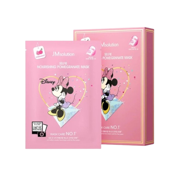 JMsolution - Disney Selfie Nourishing Pomegranate Mask - 10pcs