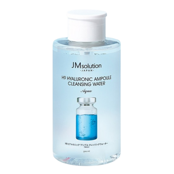 JMsolution - H9 Hyaluronic Ampoule Cleansing Water Aqua - 500ml