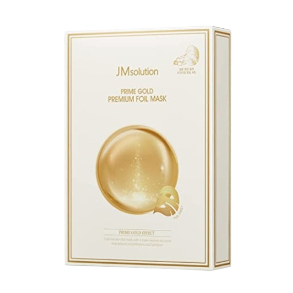 JMsolution - Prime Gold Premium Foil Mask - 10pcs