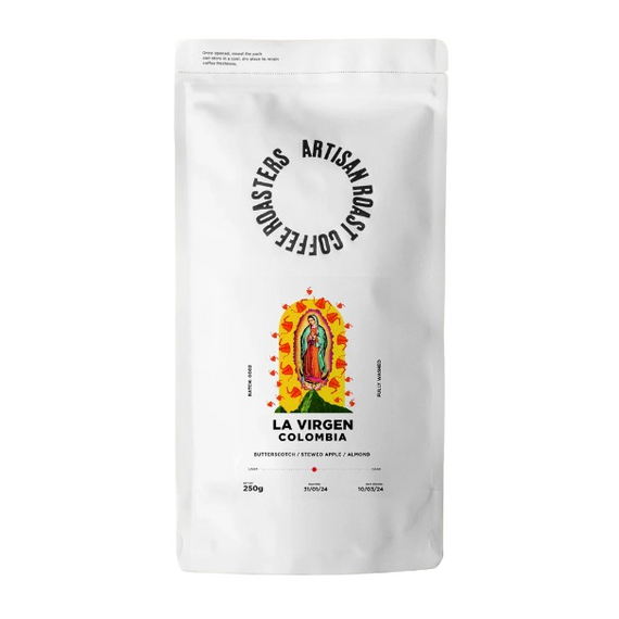 Artisan Roast Scotland La Virgen Colombia / Washed (Express Grind) 250 grams