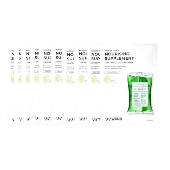 Wonjin - Effect Nourising Supplement Mask - 10pcs