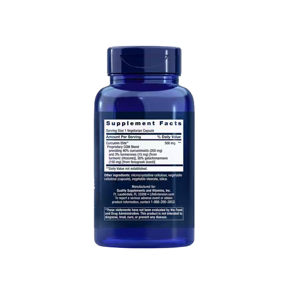 Life Extension Curcumin Elite Turmeric Extract - 60 vcaps