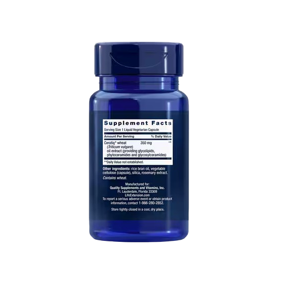 Life Extension Skin Restoring Ceramides - 30 liquid vcaps