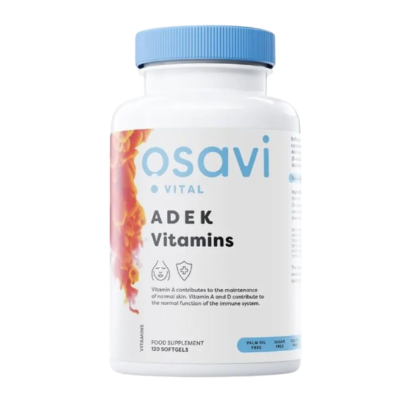 Osavi ADEK Vitamins 120 Softgels