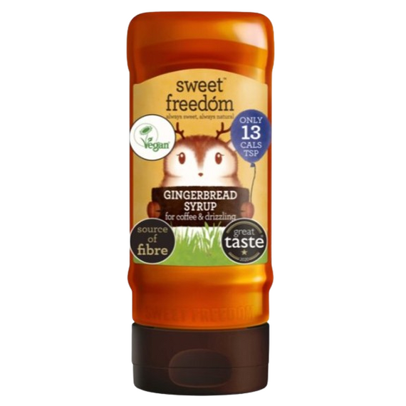Sweet Freedom Gingerbread Flavoured Syrup 350g
