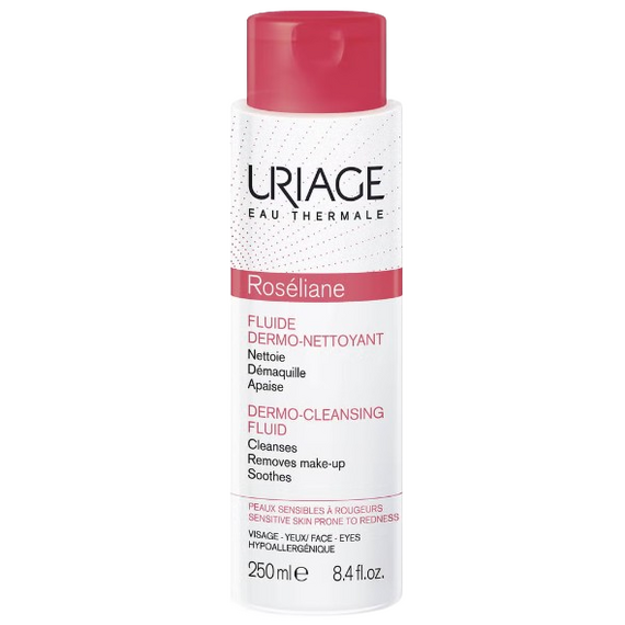 Uriage Roséliane Anti-Redness Dermo-Cleansing Fluid 250ml
