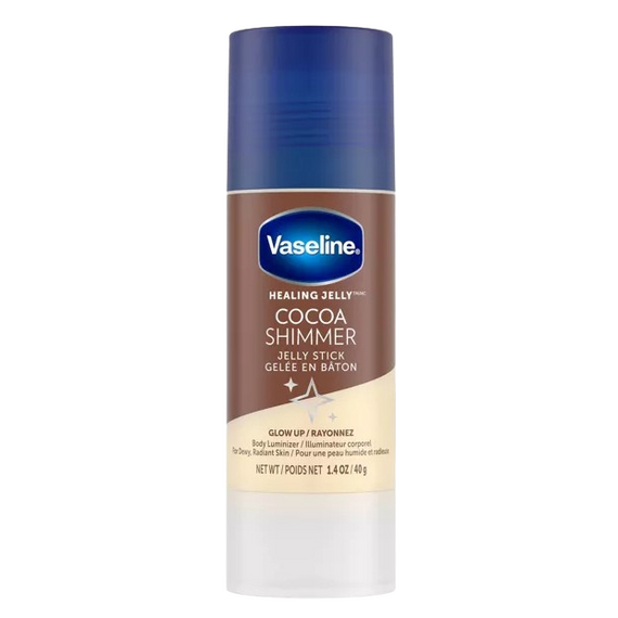 Vaseline Cocoa Shimmer Jelly Stick Cocoa Butter - 1.4oz