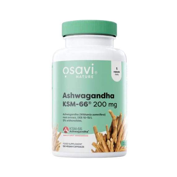 Osavi Ashwagandha KSM-66 200mg 120 Capsules