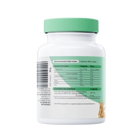 Osavi Ashwagandha KSM-66 200mg 60 Capsules