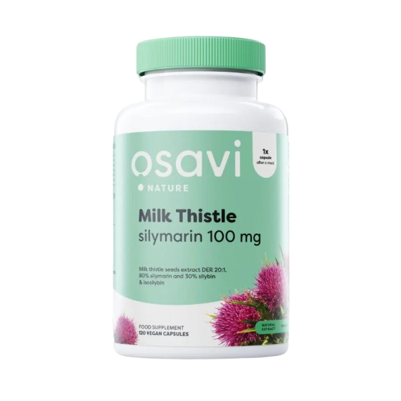 Osavi Milk Thistle Silymarin 100mg 120 Capsules