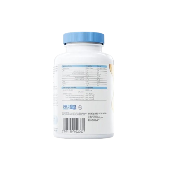 Osavi Omega-3 Extra Molecularly Distilled 1300mg (Lemon) 120 Softgels