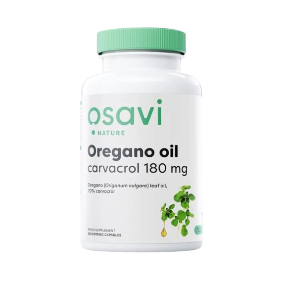 Osavi Oregano Oil Carvacrol 180mg 120 Capsules