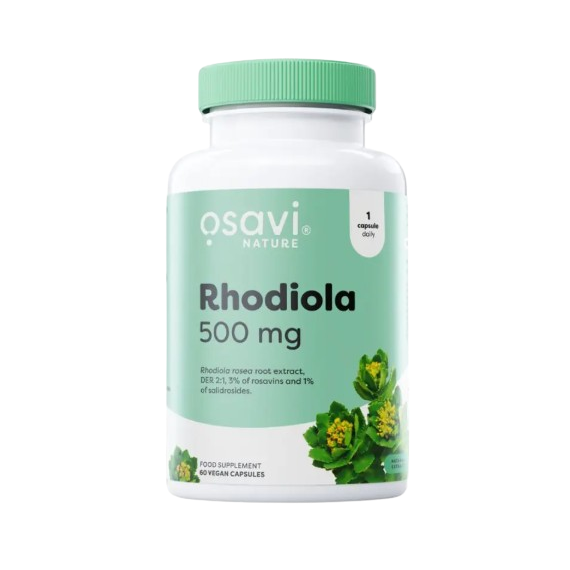 Osavi Rhodiola 500mg 60 Capsules