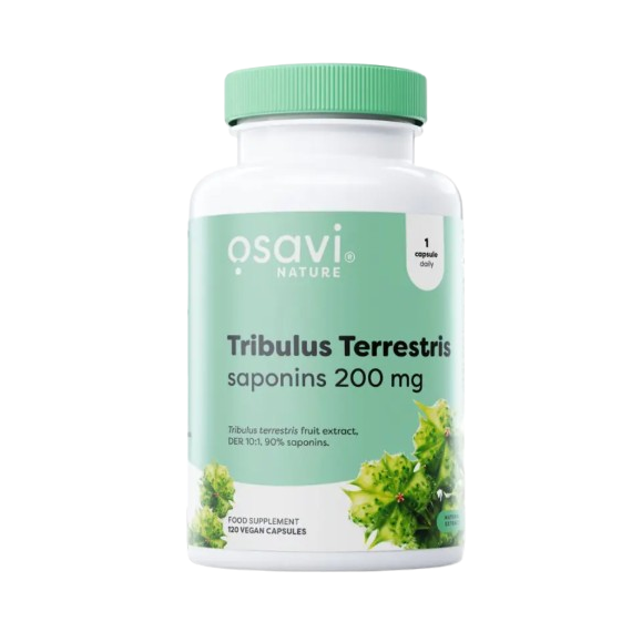 Osavi Tribulus Terrestris Saponins 200mg 120 Capsules