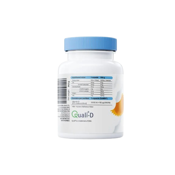 Osavi Vitamin D3 2000iu 60 Softgels