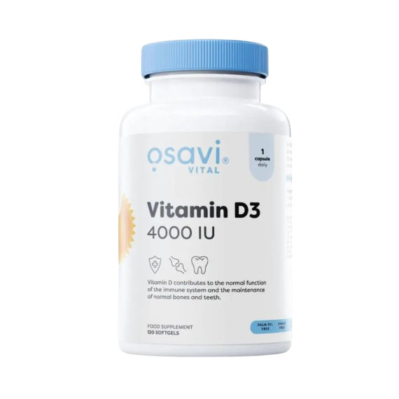 Osavi Vitamin D3 4000iu 120 Softgels