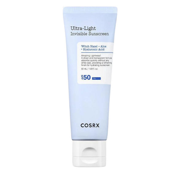 COSRX Ultra-Light Invisible Sunscreen SPF50 PA++++