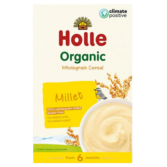 Holle Switzerland Organic Millet Baby Porridge