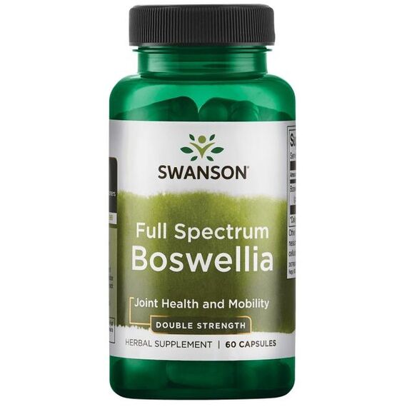 Swanson Full Spectrum Boswellia, 800mg Double Strength - 60 caps