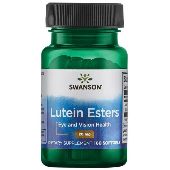 Swanson Lutein Esters, 20mg - 60 softgels
