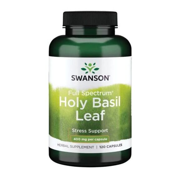 Swanson Holy Basil Leaf, 400mg - 120 caps