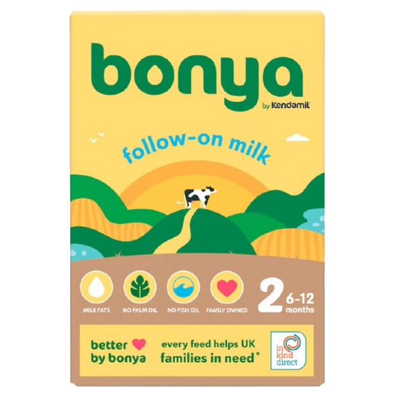 Bonya Follow On Milk 2 From 6 To 12 Months 400g x 2pcs